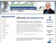 Tablet Screenshot of hippler24.de